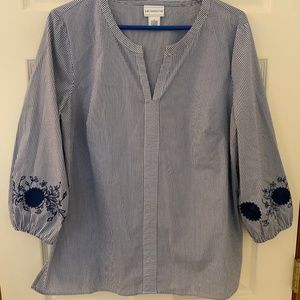 Liz Claiborne cotton top